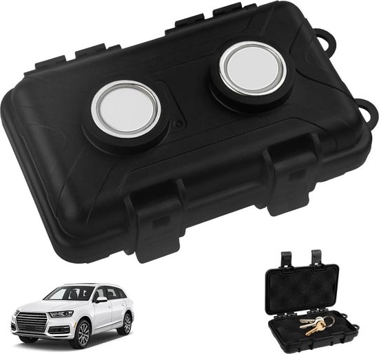 Schlüsselhalter Für Unter Das Auto Wasserdichte Aufbewahrungsbox Starker Magnet Notfall Schlüsselbox 1 Stück.