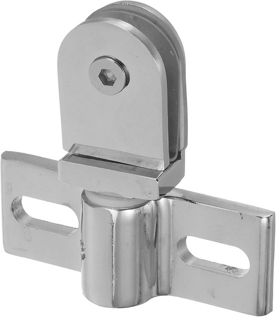 Duschtürscharnier Türhaken Badezimmeraufhängung Schwere Zinklegierung 7,9 X 7,7 X 2 Cm Silber