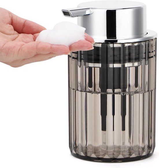 Schaumseifenspender Mit Pumpe, 1 Stück 300 Ml Küchenseifenspender, Schaumflasche Aus Kunststoff, Leere Shampooflasche, Badezimmerseifenspender