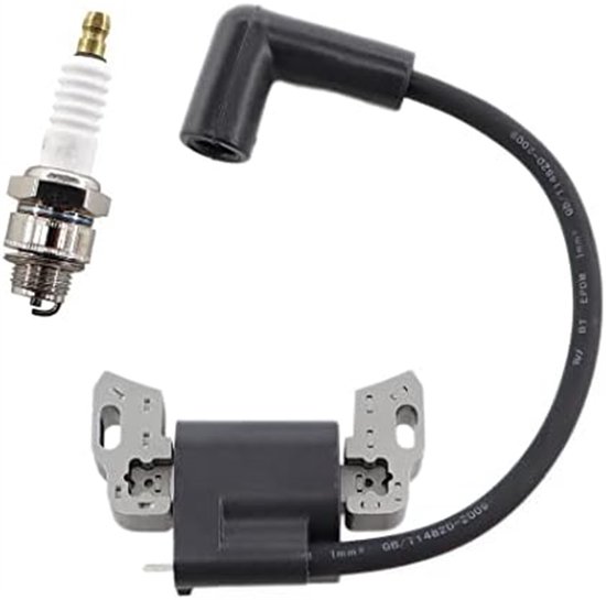 Für Zündspule Mit Zündkerze Für 593872, 799582, 798534. Kompatibel Mit Briggs & Stratton Motoren 08p500, 08p600, 093j02, 09p600, 09p700, 08p502,