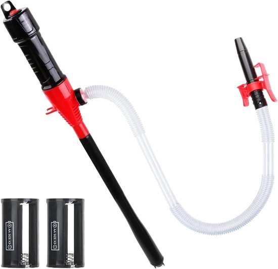 Elektrische Kraftstoffpumpe Tragbare Batteriepumpe Batteriebetriebene Ölabsaugpumpe Für Pkw Ölabsaugpumpe Für Notfahrzeuge 45 Cm Zusammengeklappt