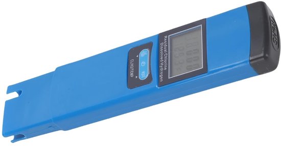 3 In 1 Präziser Wasserstoff Wassertester Mit Hintergrundbeleuchtung Für Pool, Aquarium Tragbares Wasserqualitätsmessgerät