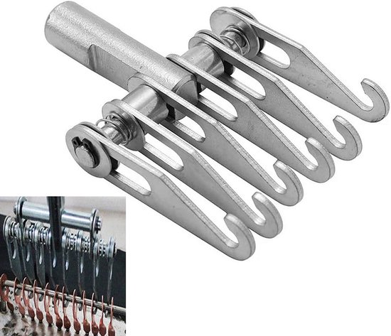 Ausbeulwerkzeug Mit 6 Metallbacken, Hochleistungsausführung, 6 Backen Ausbeulwerkzeug Für Karosseriereparaturen Mit Verstellbaren M16 Gewindeback