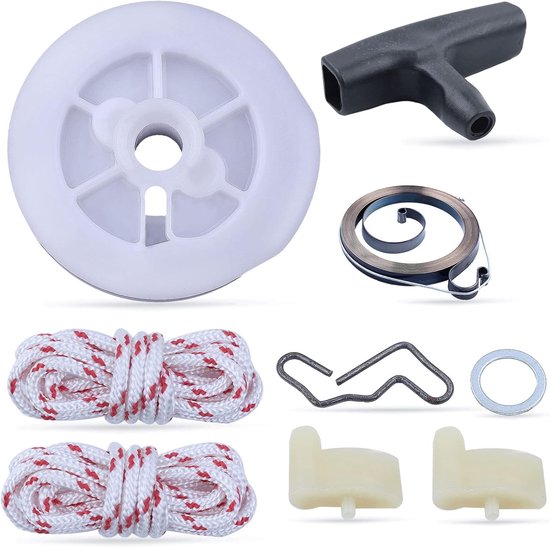 Passend Für Kettensägen Rückstoßstarter, Feder, Riemenscheibe, Griff, Seil, Rotor, Sperrklinke Für Stihl Ms390, Ms310, Ms390 029, 039, Ersatzteil
