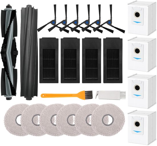 Ersatzteile Passend Für Ecovacs Deebot X2 Omni / X2 Saugroboter (24 Stück)