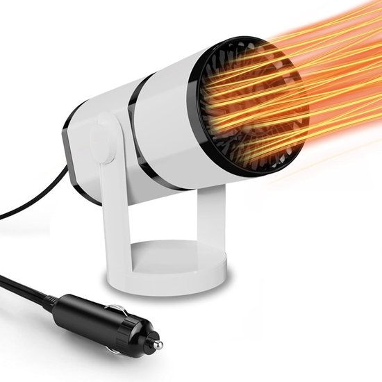 12v 150w 2 In 1 Autoheizung 360° Drehbar, Tragbar, Schnelles Auftauen Und Entfeuchten
