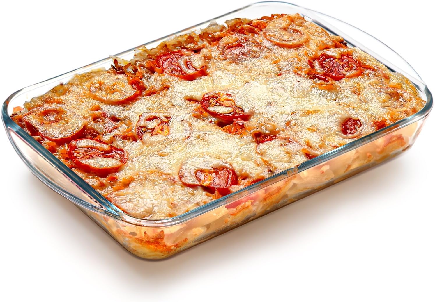 Lasagneformen (1,6 Liter Fassungsvermögen), Rechteckige Glasauflaufform (30 X 17,5 X 5,5 Cm)