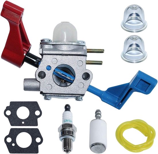 Für Vergaser Set, Für Poulan Fl1500 Fl1500le Benzin Laubbläser, 530071629 Für Zama C1u W12a C1u W12b.