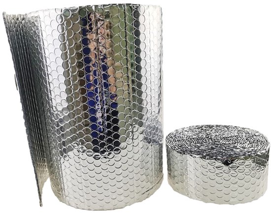 Heizkörper Reflexionsfolie, 5 M X 60 Cm, Isolierfolie, Dämmung Hinter Heizkörpern, Heizkörperfolie, Aluminium Luftpolsterfolie, Heizfolie Für Fah