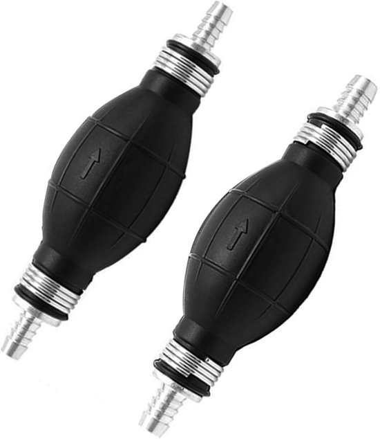 2 Stück Kraftstoff Ansaugkugeln 8 Mm 10 Mm Manuelle Kraftstoffpumpe Gummi Ansaugkugel Saugpumpe Für Benzin, Diesel Und Wasser
