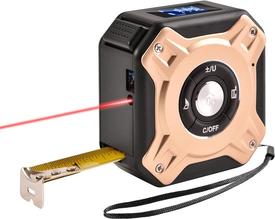 Laser Entfernungsmesser Wiederaufladbares Laser Maßband 40 Meter Laser Entfernungsmesser Und 5 Meter Maßband Digitales Maßband Mit Lcd Display Fl