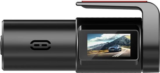 Dashcam Frontkamera Autokamera 1080p Wlan Autokamera Mit 0,96 Zoll Minidisplay Mit Sd Karte Parküberwachung Nachtsicht 140° Weitwinkel App Steuer