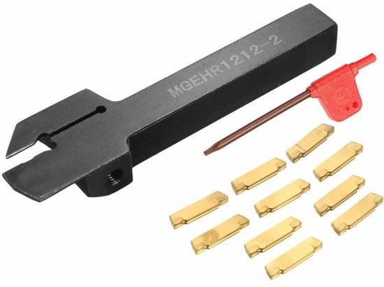 Für Mgehr 1212 2 Hartmetall Drehwerkzeug Und 1 Schraubenschlüssel Für Die Metallbearbeitung. Drehwerkzeug Für Cnc Drehmaschinen Oder Halbautomati