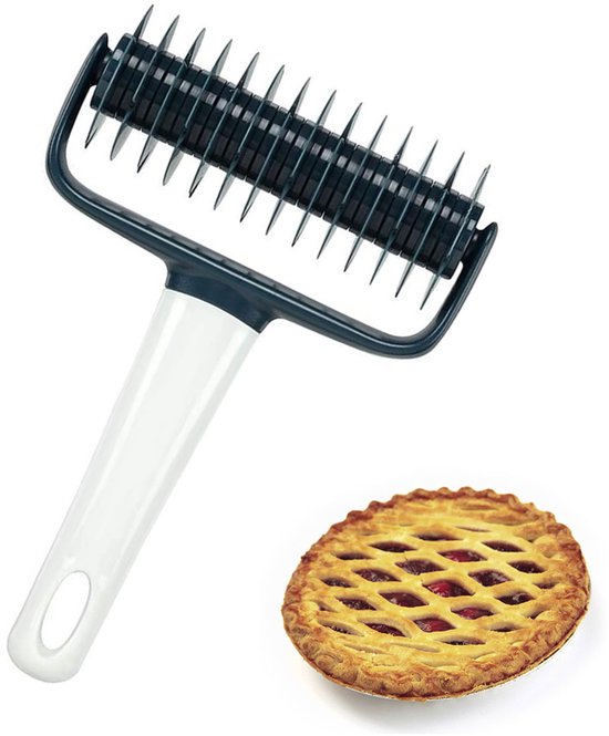 Teigausstecher Gitterwalze Teigausstecher Teiggitterwalze Teiggitterausstecher Gittermusterwalze Gitterdesign Backwerkzeug Für Kuchen, Pizza, Bro
