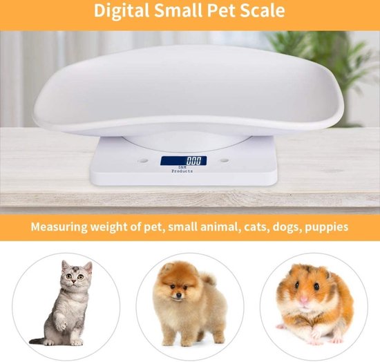 Haustierwaage Für Kleintiere Digitalwaage Katzenwelpen 10 Kg Kleine Waage
