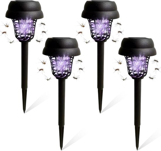 Solarlampe, Mückenschutz, Uv Schutz, 360° Abstrahlwinkel, Wasserdichte Außenbeleuchtung, Mückenlampe, Für Drinnen Und Draußen, Garten, Hof, Campi