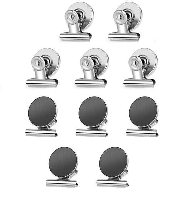 10 Teiliges Magnetclip Set Magnetischer Chipclip Lebensmittelclip Multifunktionaler Magnetischer Kühlschrankclip Notizclip Für Kühlschränke, Schu