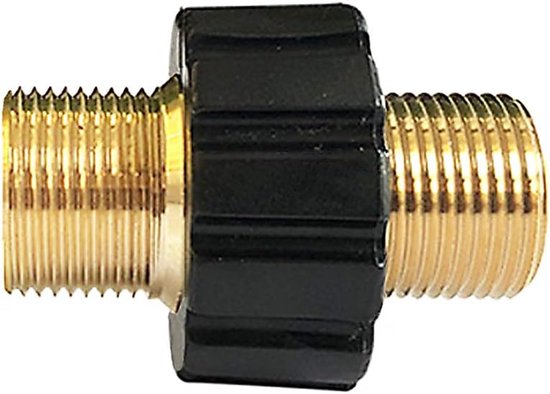 Für Quick Connect Schlauchanschluss, Doppelter M22 X 1,5 Hochdruckreiniger Adapter, Kompatibel Mit Kärcher, Kärcher Hd Und Hds Hochdruckreiniger