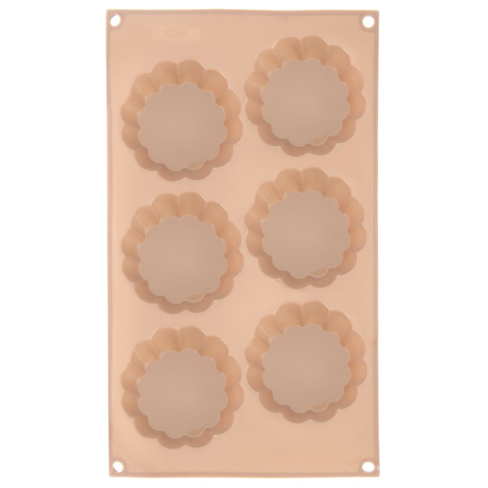 Beige Silikon-blumen-ausstechform 30 X 17,5 X 3 Cm