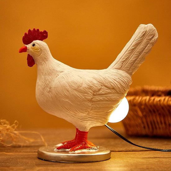 Realistische Nachtlampe In Eierform Aus Kunstharz Leuchtende Deko Ei Lampe Wohnaccessoire Und Geschenkidee Stimmungsbeleuchtung Für Schlaf Und Wo