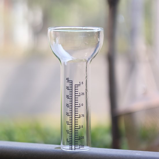 Regenmesser Glas 17,5 Cm