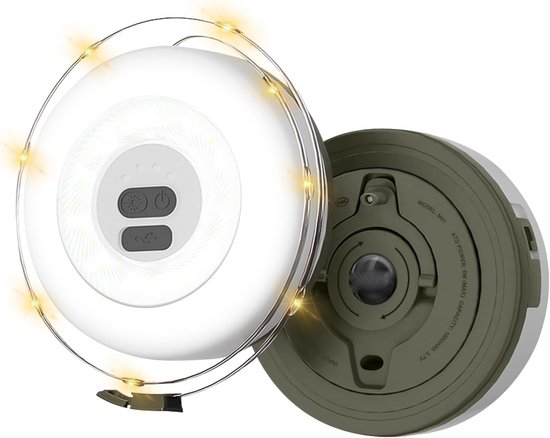 Packung Campinglichter Mit Beleuchtung, 32,8 M Wiederaufladbare, Wasserdichte Led Hängelichter Für Outdoor Camping, Markisen, Zelte, Gartenpartys