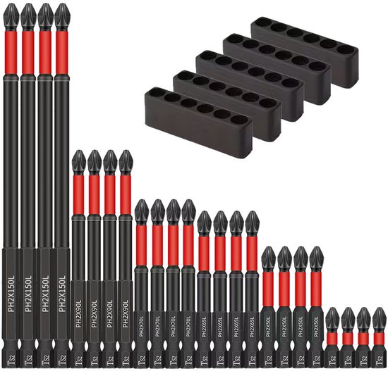 S2 Schraubendreherbits Mit Rutschfester Und Stoßfester Oberfläche, Ultrastarke Magnetische Schraubendreherbits, Rutschfeste Phillips Schraubendre