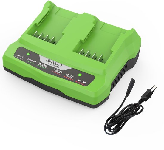 Für 24v Dual Port Ladegerät Für 24v G24x2uc2 G24x2c G24c, Kompatibel Mit 24v Akkus