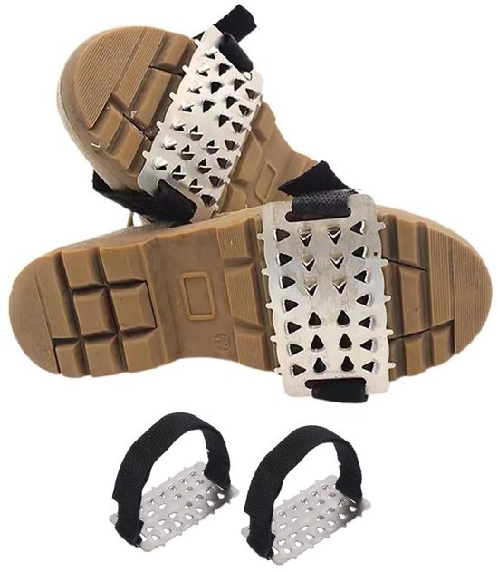 26 Punkt Schlittschuhe Universelle, Schneefeste Zuggriffe Für Damen, Herren Und Senioren Zum Eisfischen, Wandern Und Für Sicheres Gehen. Belle's