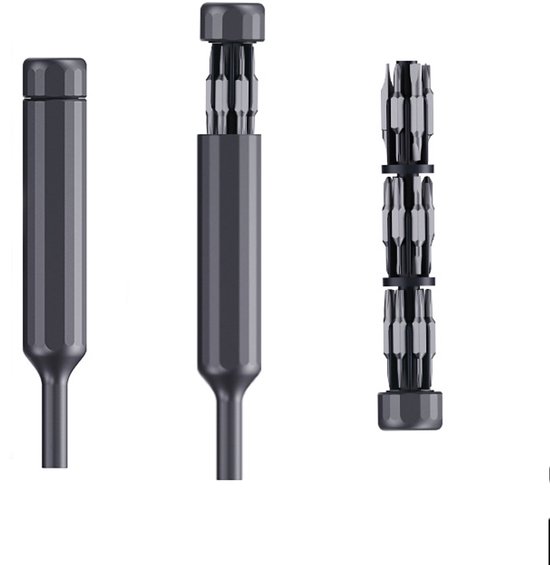 27 In 1 Schraubendreher Set, Stiftförmiger Mini Schraubendreher Mit Integriertem Aufbewahrungsfach, Magnetischer Bithalter, Für Elektronik, Uhren
