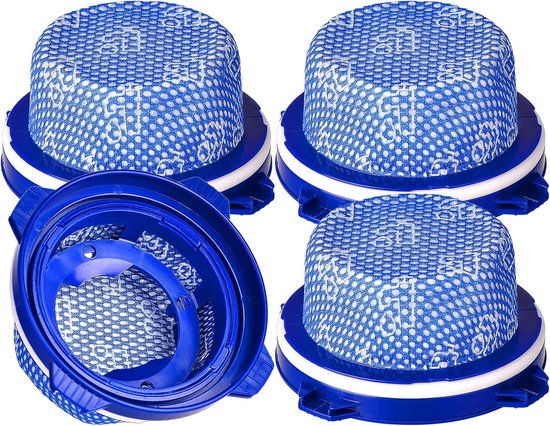 4 Stück Filter Staubsaugerfilter Passend Für Samsung Jet 60, 70, 70+, 75, 75+, 90 Ersetzt Dj9702649a Ersatzfilter Für Akku Staubsauger Waschbar