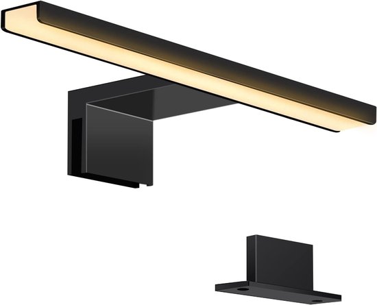 2 In 1 Led Spiegelleuchte 30 Cm Ip44 Badezimmerleuchte Led Badezimmerleuchte Schminkleuchte 230 V Schrankleuchte Warmweiße Aufbauleuchte Badezimm
