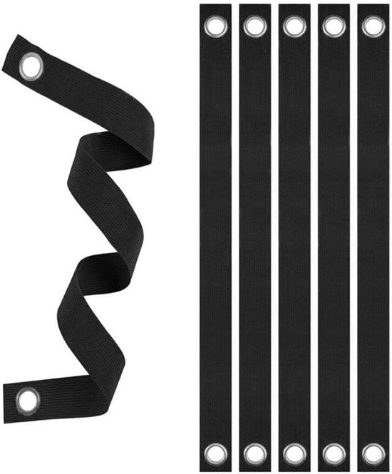 6er Set Baumbänder (40 X 3,8 Cm), Robuste Stützbänder Für Gesunde Pflanzen, Für Garten Und Wald, Langlebig Und Verstellbar