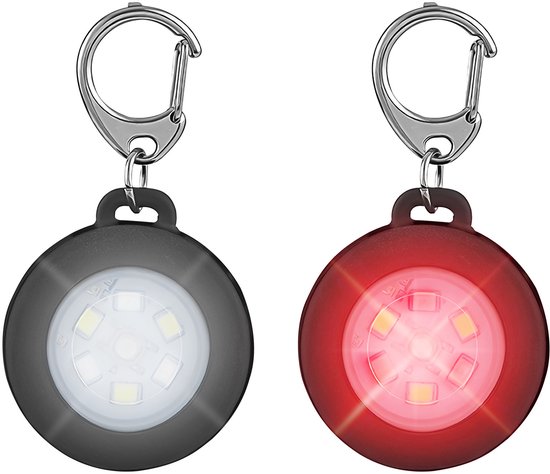 2 Teilige Schlüsselanhänger Taschenlampe Tragbare, Helle Mini Taschenlampe 3 Modi Usb C Aufladbar Wasserdichte Led Beleuchtung Für Schlüssel Outd