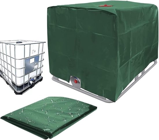 Heizkörperabdeckung Für 1000 Liter Ibc Container Im Außenbereich Wasserdicht Und Staubdicht Oxford Gewebe Sonnenschutz Für Gartengeräte Grün