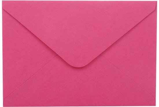 100 Umschläge (13,5 X 18,5 Cm) Für Hochzeitskarten, Weihnachtskarten, Acryl Einladungen Und Fotos Rosa Rot