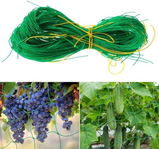 Stück Kletternetz Kletternetz Für Tomaten Und Gurken Gartenkletterhilfe Pflanzenstütznetz Gurkennetz Grün 1,8 M X 3,6 M Für Kletter Und Rankpflan