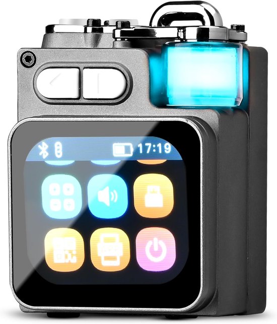 Tragbarer All In One Bluetooth Lautsprecher Mit Touchscreen, Hd Sound, Led Beleuchtung, Kabelloser Stereo Kopplung Und Bluetooth 5.4