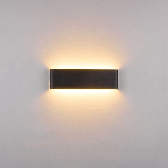 Rechteckige Led Wandleuchte Für Den Innenbereich Für Schlafzimmer, Wohnzimmer, Flur, Schlafzimmer Und Badezimmer Auch Als Leselampe Über Und Unte