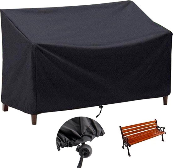 Outdoor Sofaabdeckung Wasserdicht Für 2 Sitzer Sofas Für Garten, Park, Terrasse, Zweisitzer Sofas 134 X 66 X 89 Cm