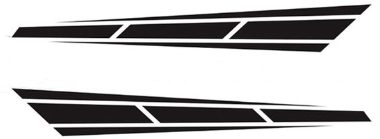 Autoaufkleber Autofolie Pvc Selbstklebende Aufkleber Motorhaubenaufkleber Sportwagenaufkleber Autozubehör Automarken 80 X 12 Cm Schwarz