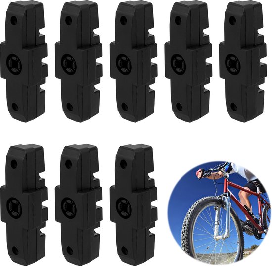 8 Fahrradbremsbeläge Bremsbeläge Hohe Bremskraft Geräuscharme Bremsbeläge Für Hydraulische Felgenbremsen Passend Für Magura Hs11, Hs22, Hs24, Hs3