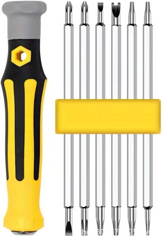 Schraubendreher Set, 4 Teilig, 12 In 1 Schraubendreher Set, Multifunktionaler Dreieck , Y Und U Förmiger Schraubendreher Für Den Haushalt, Kleine