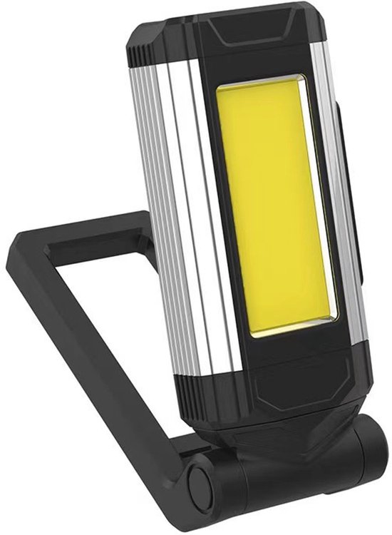 Wiederaufladbare Led Arbeitsleuchte Mit Magnetfuß, Tragbare Inspektionsleuchte Für Camping, Autoreparaturen Und Notbeleuchtung, Usb Ladefunktion,