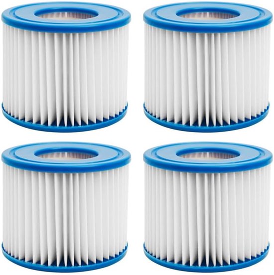 4 Teiliges Filterset Für Die Poolreinigung Passend Für Intex H Whirlpoolfilter Kompatibel Mit Der Intex H Poolfilterpumpe Typ 29007e. Poolreinigu