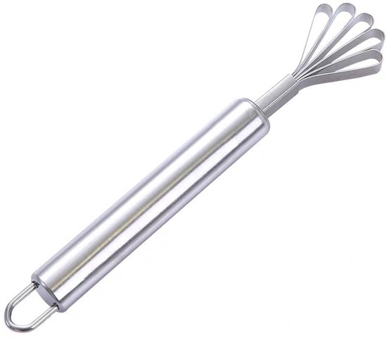 1 Stück Kokosraspel/schaber Aus Edelstahl Zum Entfernen Von Fischschuppen, Obstreibe Und Schäler.