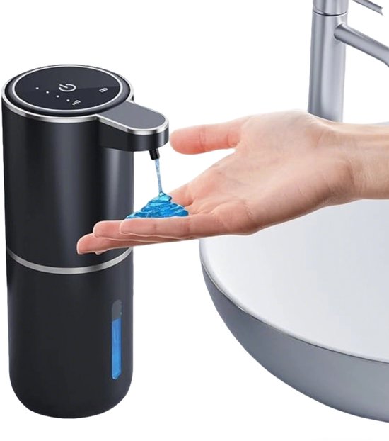 Automatischer Seifenspender Gelseifenspender 380 Ml Einstellbare Geschwindigkeiten Kein Bohren Erforderlich Wasserdicht Usb Aufladbar Für Küche,