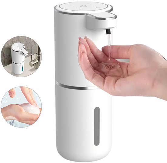 Seifenspender Automatischer Seifenspender Gelseifenspender 380 Ml Einstellbare Geschwindigkeiten Kein Bohren Erforderlich Wasserdicht Usb Aufladb