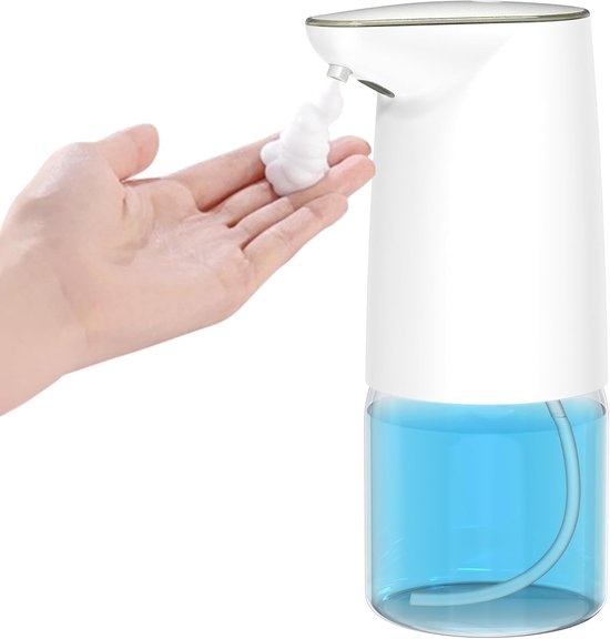 Automatischer Schaumseifenspender (17 Oz) Usb Wiederaufladbarer, Kontaktloser, Nachfüllbarer Seifenspender Mit Verstellbaren Schaumknöpfen Für Kü