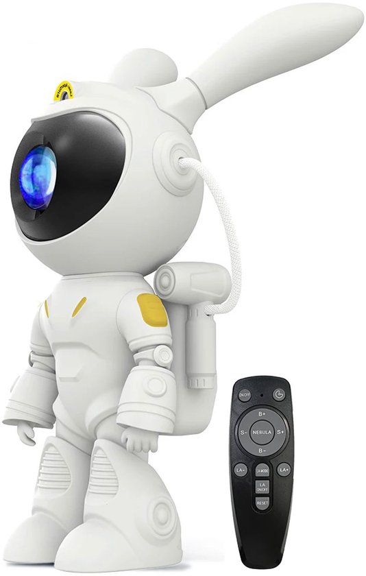 Sternenprojektor Im Astronauten Design Weltraumhasen Motiv Sternenhimmel Projektor Led Nachtlicht Kinderzimmer Weihnachtsgeschenk